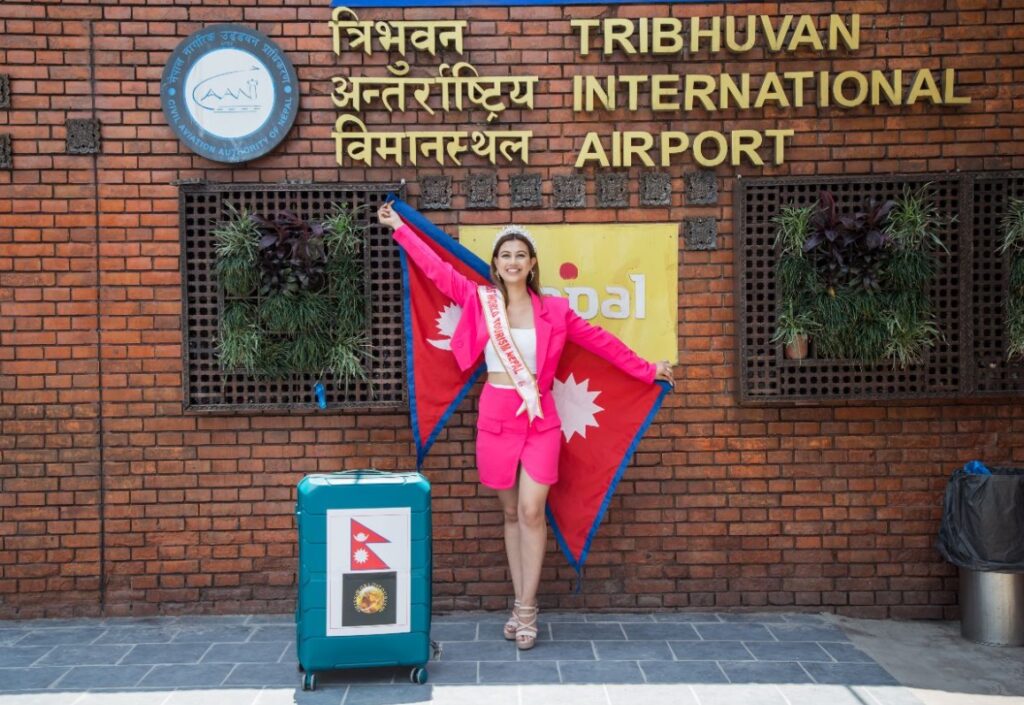 नेपालको प्रतिनिधित्व गर्दै श्रीलङ्का पुगिन् सजिना