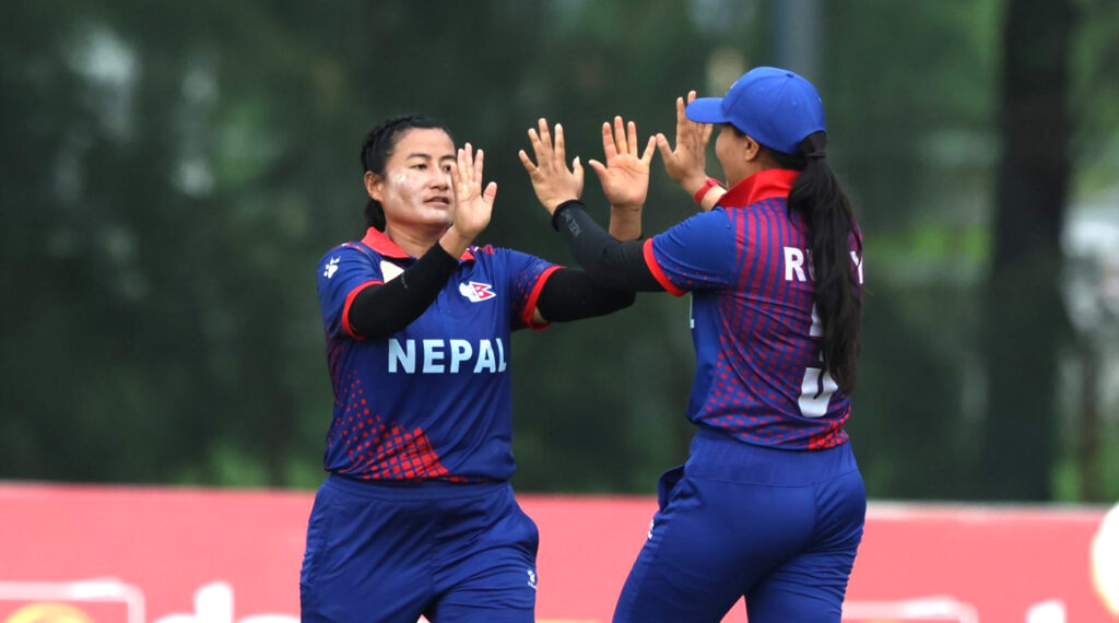 नेपालले जित्यो महिला टी–२० सिरिजको उपाधि