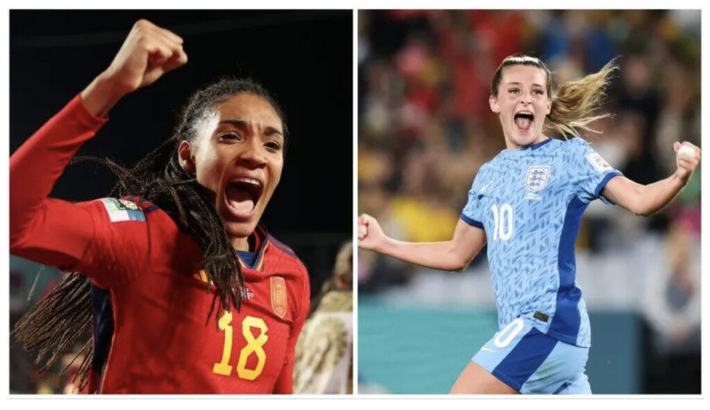 महिला विश्वकपको उपाधिका लागि स्पेन र इङ्ल्यान्ड भिड्दै