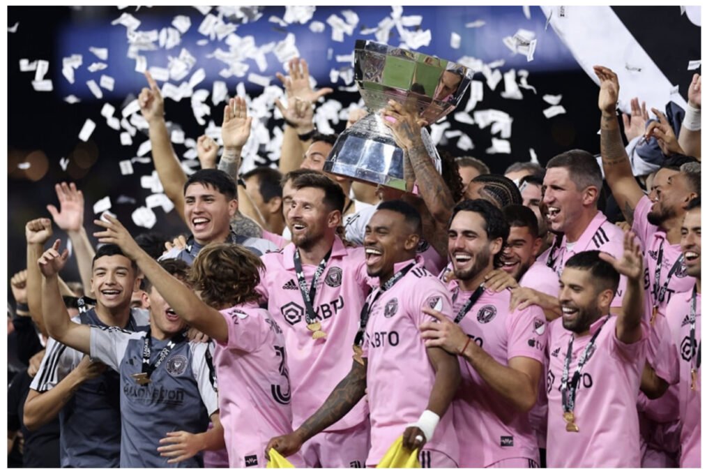 मेस्सीको कप्तानीमा रहेको मियामीले जित्यो लिग कप