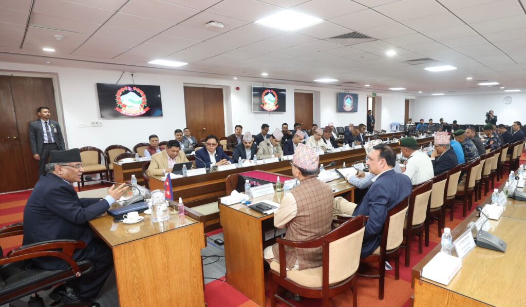 विमानस्थलको सुरक्षा व्यवस्थामा व्यापक हेरफेर ल्याउनुपर्छ: प्रधानमन्त्री