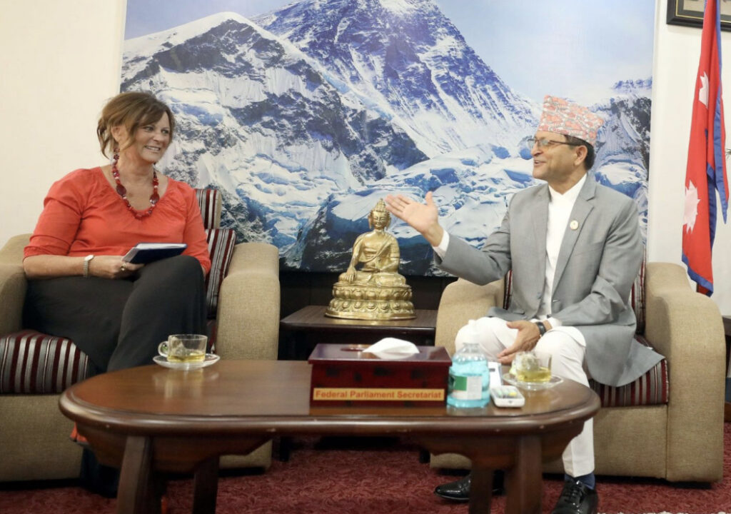 अध्यक्ष तिमिल्सिनासँग अष्ट्रेलियाका राजदूतको शिष्टाचार भेट