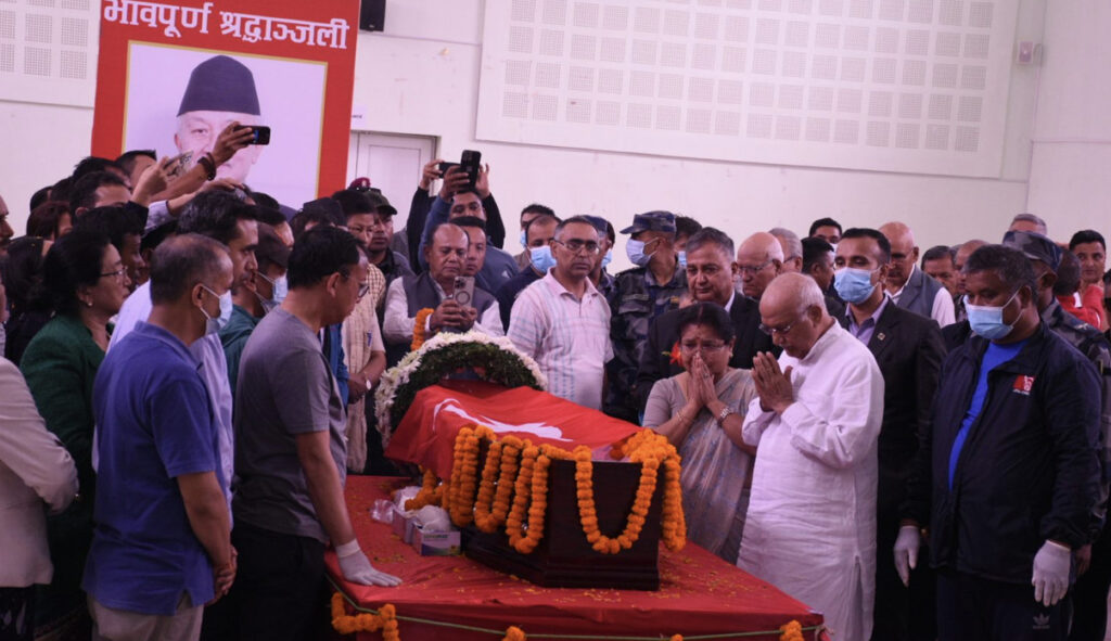 संविधान सभाध्यक्ष नेम्वाङको अन्त्येष्टि बिहीबार गरिने, सरकारले दियो सार्वजनिक विदा