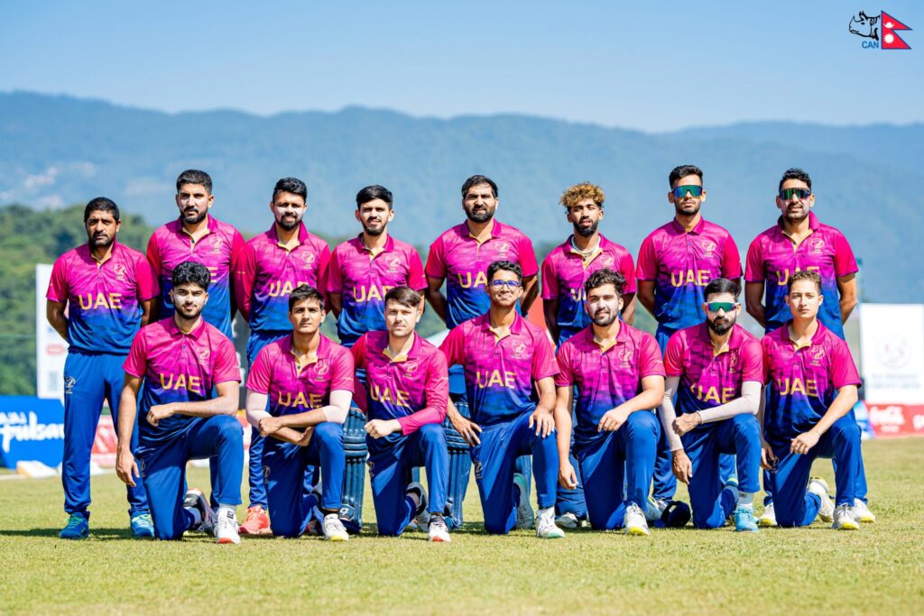 नेपाललाई हराउँदै यूएईले जित्यो त्रिकोणात्मक टी-२० सिरिजको उपाधि
