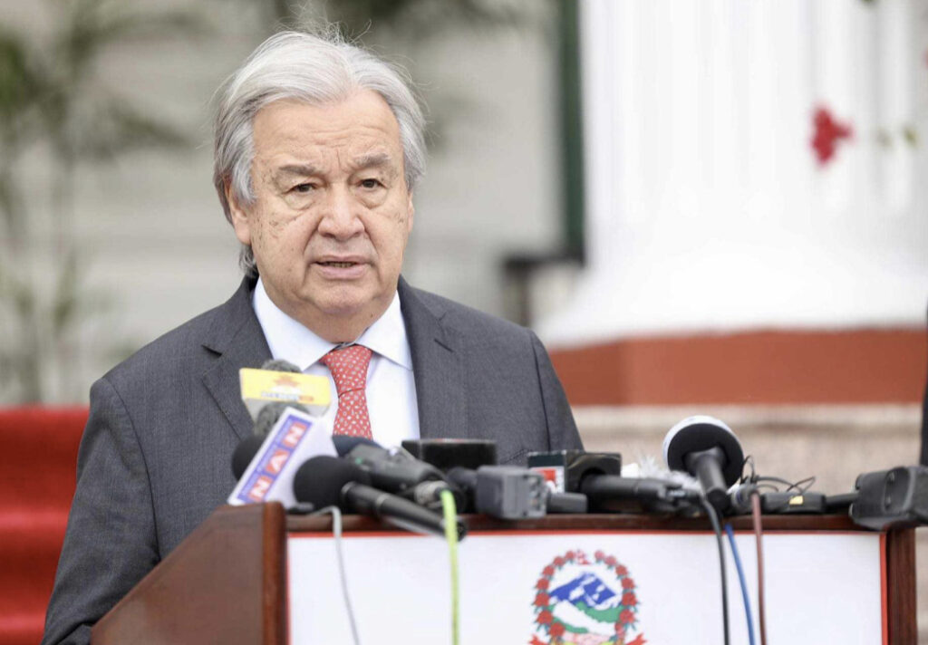 इजरायलमा वेपत्ता विपिन जोशी सकुशल नेपाल फर्किनेमा गुटरेसको विश्वास