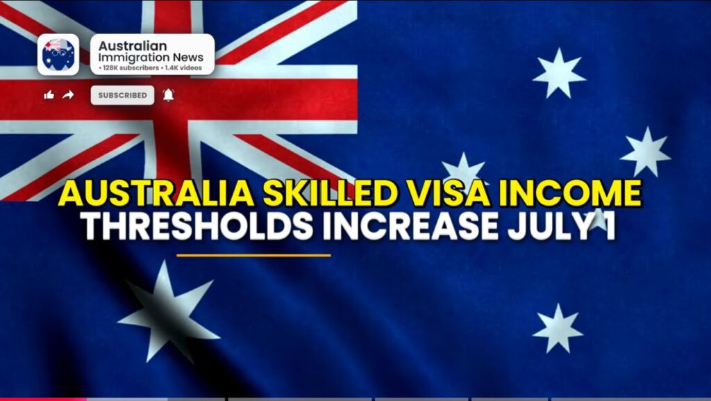 Skilled Migration भिसाको न्यूनतम आय सीमा 4.6 प्रतिशतले बढ्ने, नयाँ दर  जुलाई 1 देखि लागू हुने