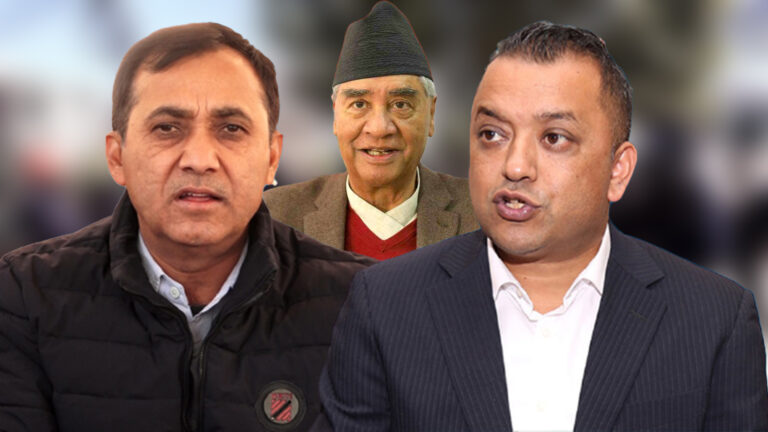 पार्टी फुटको आरोपमा गगन-विश्वको कडा प्रतिक्रिया : सभापतिसँग समन्वयमै अघी बढ्छौं