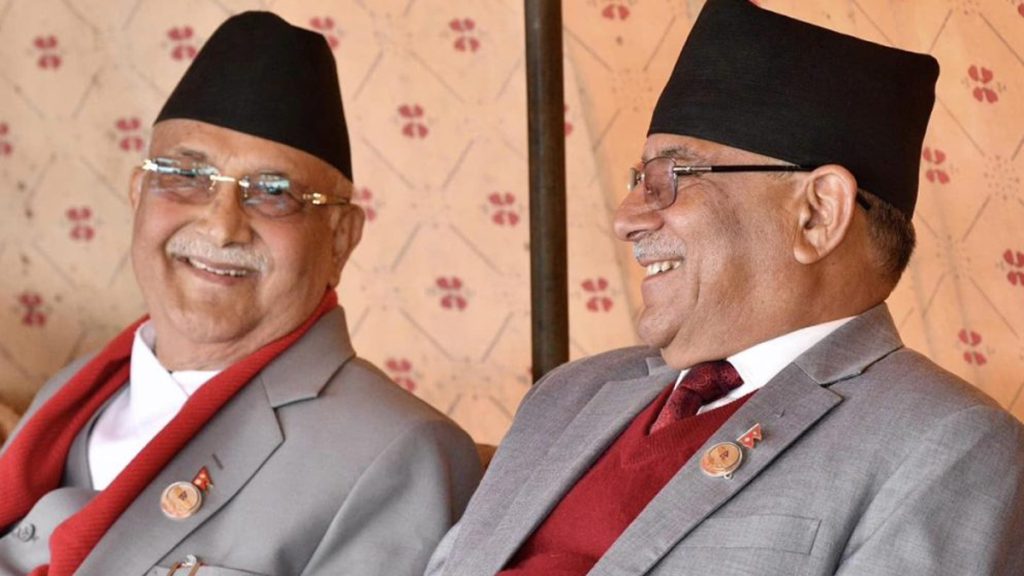 नेकपासँग एमालेको प्रस्ताव : अध्यक्ष र महसचिवलाई सहयोग गरे प्रचण्डले चाहेका चार क्षेत्रमा सहयोग गर्ने